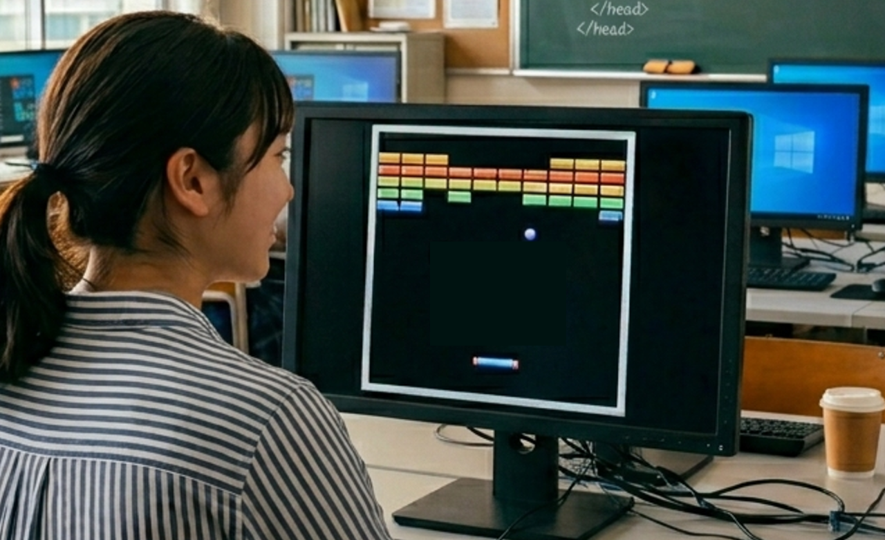 プログラミング授業(Pythonを使ってブロック崩しゲーム制作)を体験してみよう!